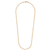 9ct Yellow Gold 2mm Slim Rope Chain