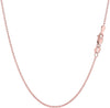 9ct Rose Gold 40 Mirror Box Chain