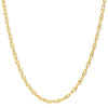 9ct Yellow Gold 40 Diamond Cut Prince of Wales Chain