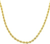 9ct Yellow Gold 100 Rope Chain