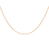 9ct Rose Gold Round Belcher Chain