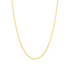 9ct Yellow Gold Braided Spiga Chain