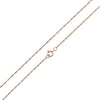 9ct Rose Gold 20 Twist Curb Chain