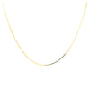 9ct Yellow Gold 12 Venetian Box Adjustable Chain