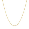 Sterling Silver Yellow Gold Plated Spiga Chain